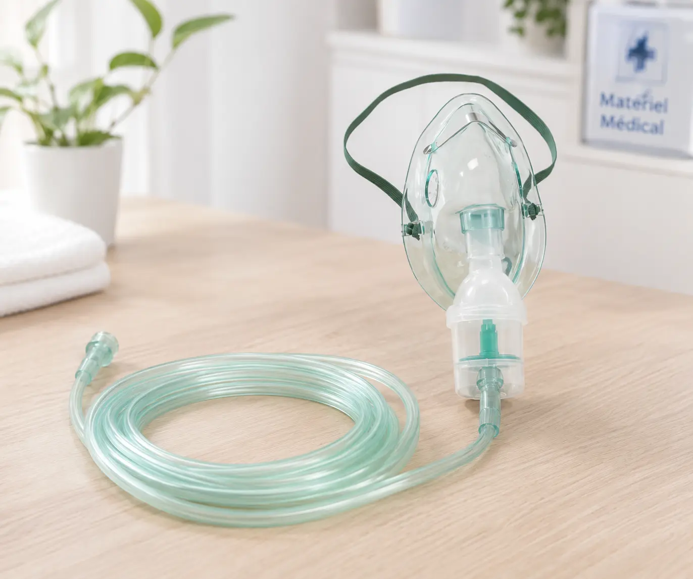 Kit de nébulisation respiratoire avec masque adulte