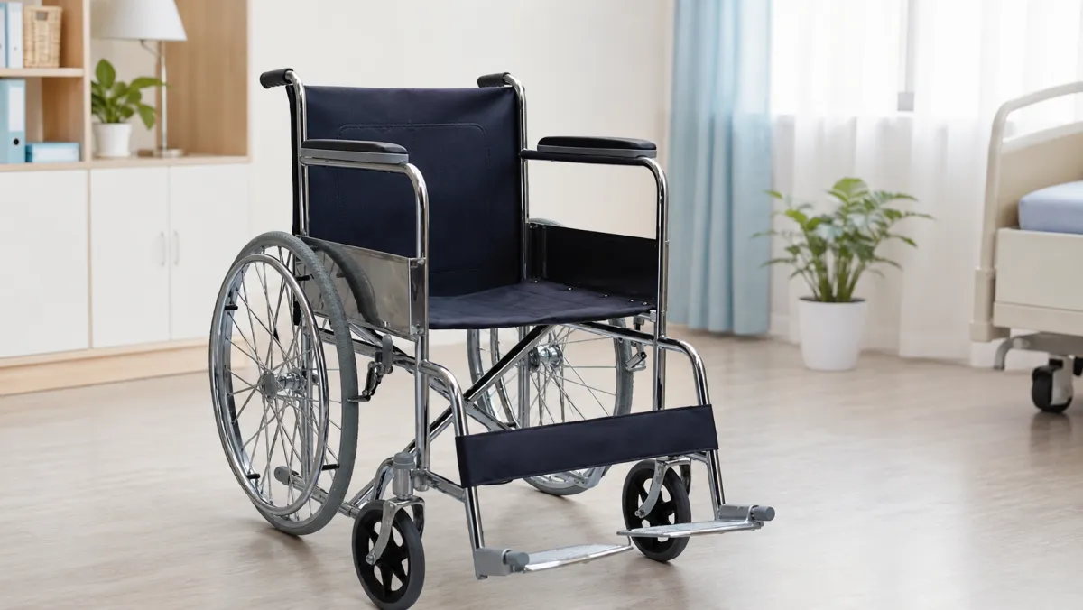 Fauteuil roulant manuel en location à domicile